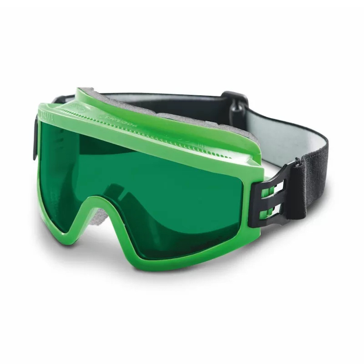 Очки защитные закрытые ЗП2 PANORAMA Strong Glass зеленый (3 PC) (Арт: 34227)